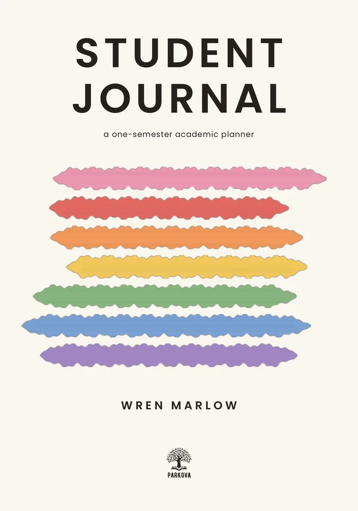 Student Journal - Painted Rainbow Edge Edition